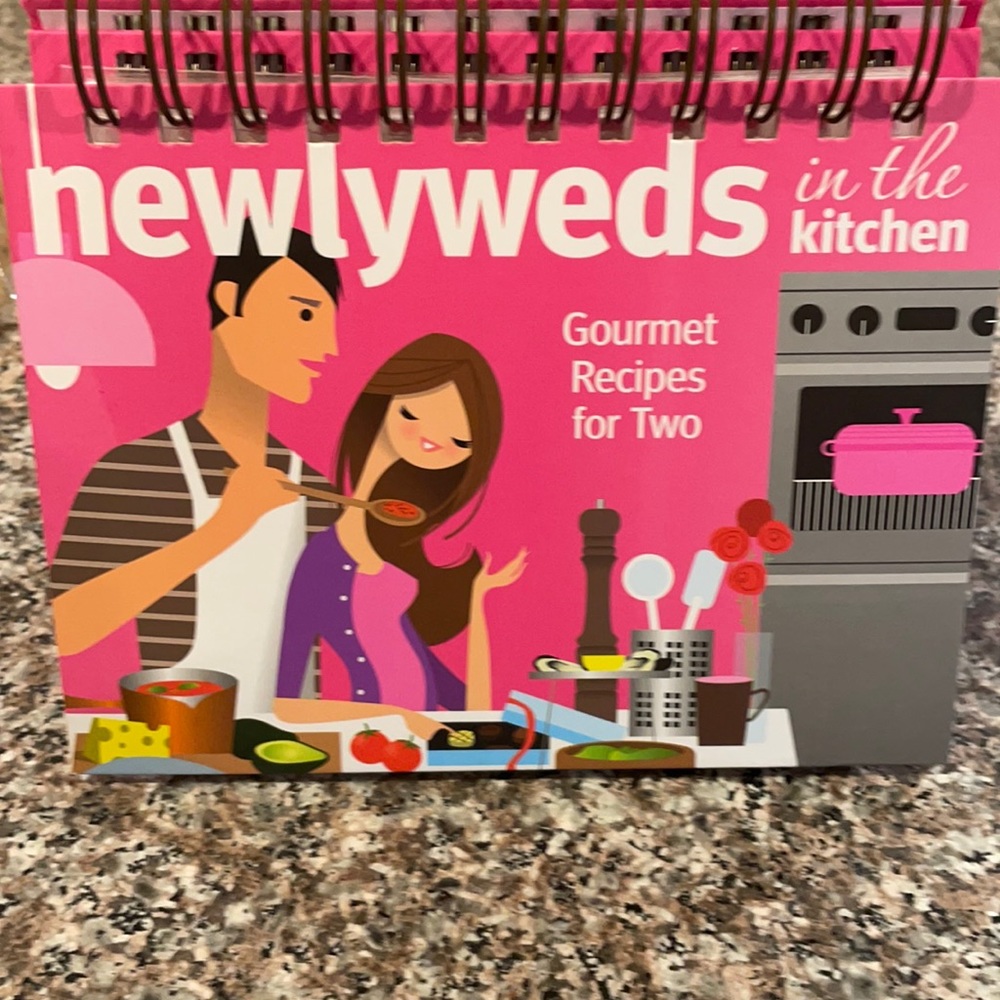 New fun cookbook for newlyweds- great gift